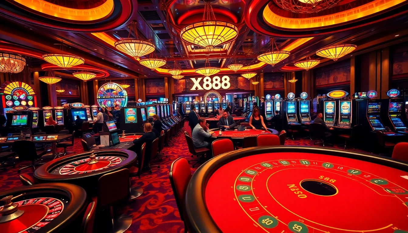 Experience the excitement of gambling at XX88 with dynamic casino games and vibrant atmosphere.
