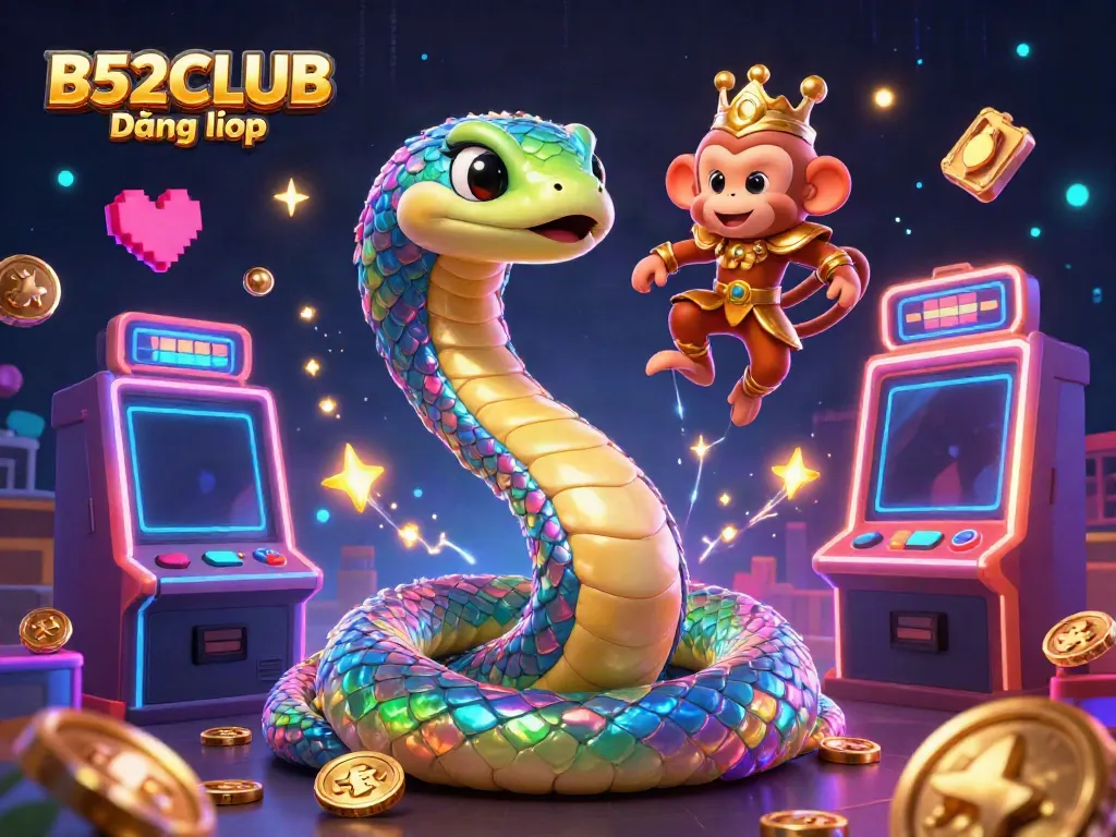 Engage with B52CLUB Đăng nhập in an enchanting casino world filled with colors, games, and excitement.