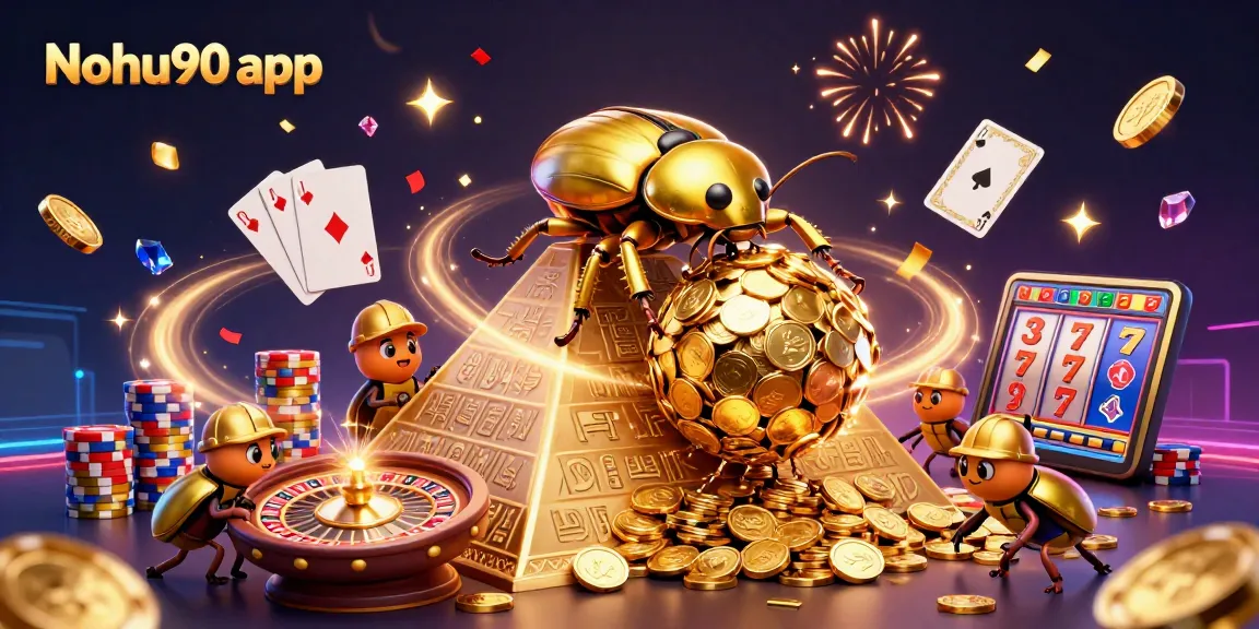 Experience the excitement of the Nohu90 app with dynamic casino elements and dazzling visual effects.