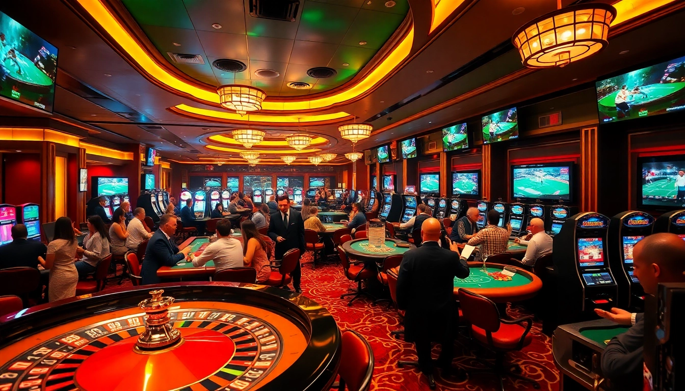 Cakhia TV viewers enjoying high-stakes games in a luxurious casino atmosphere.