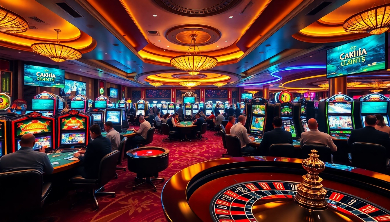 Experience thrilling gameplay at Cakhia TV with vibrant casino elements and engaging sports betting action.