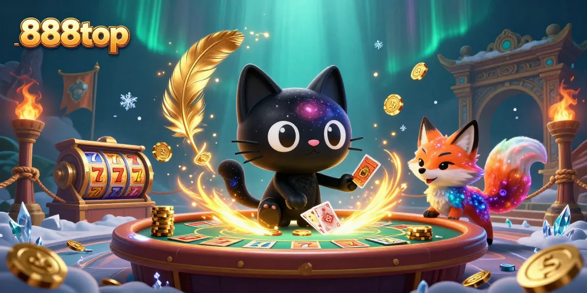 Engage with 888top for thrilling casino experiences filled with golden chips and captivating cosmic elements.