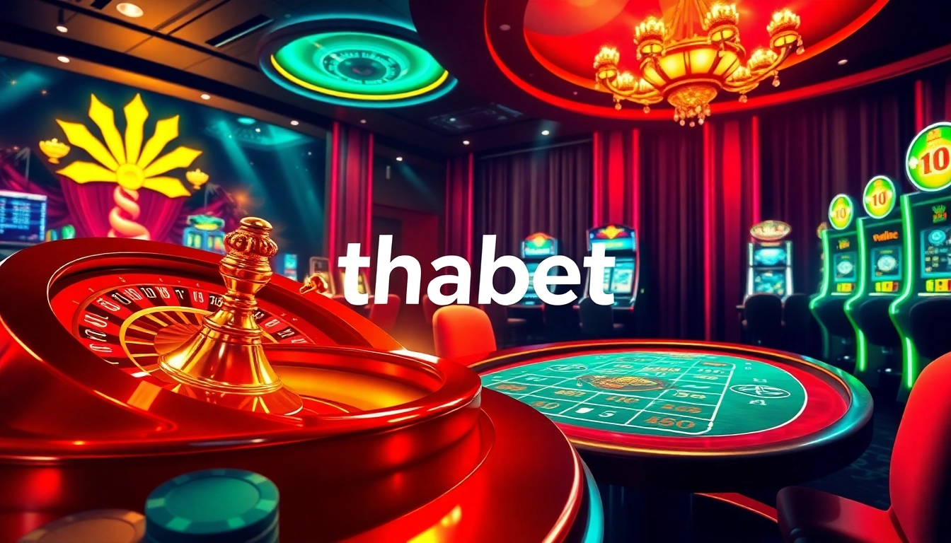 Experience the thrill of winning at Thabet's dazzling casino tables with vibrant poker, roulette, and slot games.
