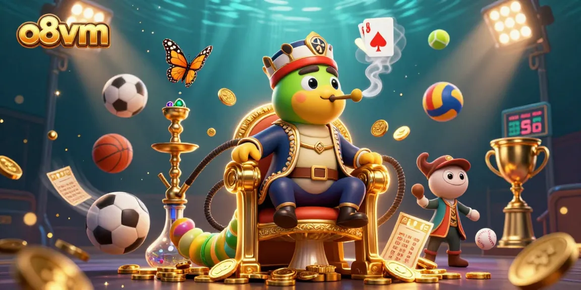 Engage with exciting betting action at o8vm featuring vibrant 3D elements and gold themes.